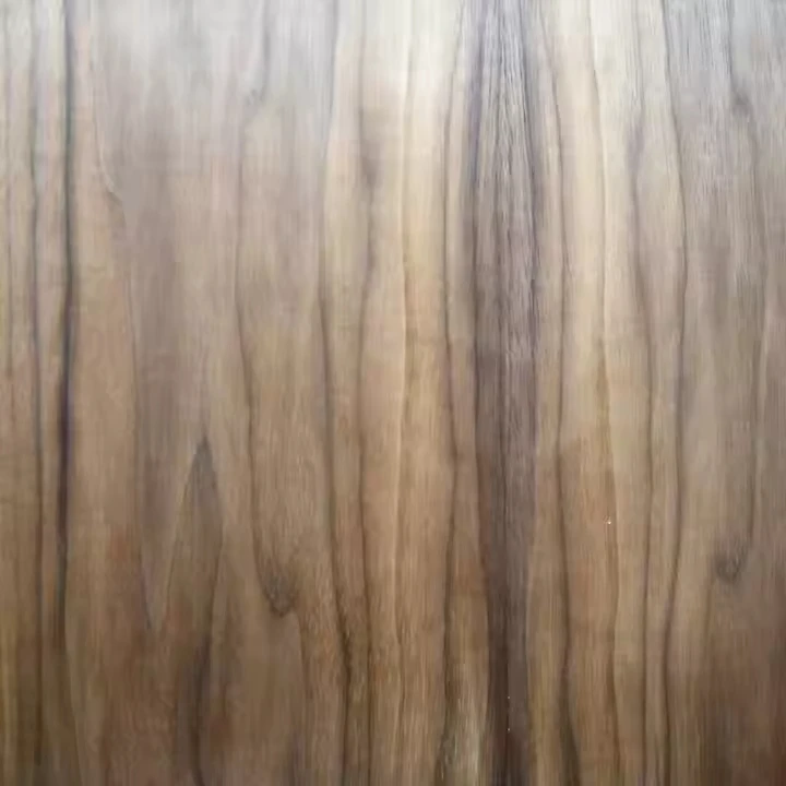 Nuez negro fantasía de madera contrachapada de chapa de melamina